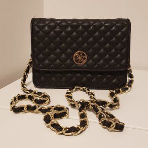 Guess Quilted Crossbody Handbag Clutch Purse